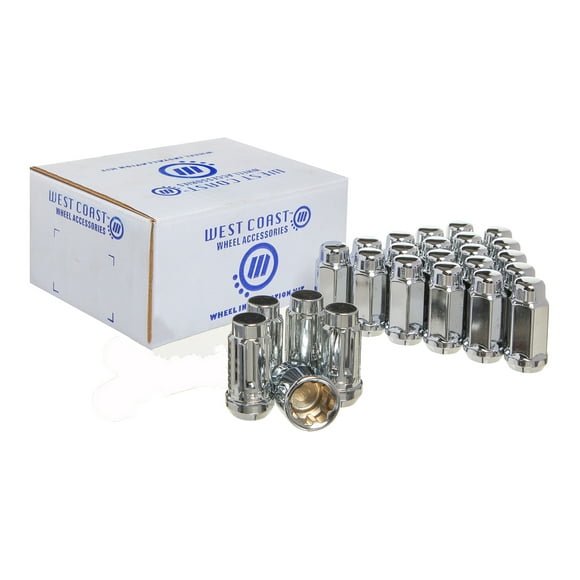 West Coast Accessories W2715CBH Wheel Lug Nut & Install Kit West Coast Accessories W2715CBH Wheel Lug Nut & Install Kit
